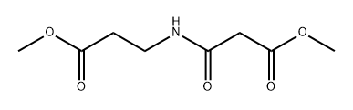 N-(3-methoxy-dioxopropyl)-methylester-beta-alanin Structure