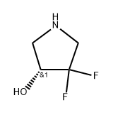 (R)-4,4-difluoropyrrolidin-3-ol Structure
