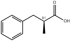 (S)-2-甲基-3-苯基丙酸, 14367-54-5, 结构式