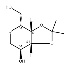 D-Galactitol, 1,5-anhydro-3,4-O-(1-methylethylidene)-,143697-37-4,结构式