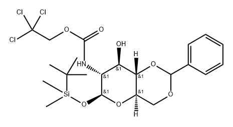 1438063-77-4 [(2R,4AR,6S,7R,8R,8AS)-6-(叔丁基-二甲基-硅烷氧基)-8-羟基-2-苯基-六氢吡喃[3,2-D][1,3] 二恶英-7-基]-氨基甲酸2,2,2-三氯乙酯