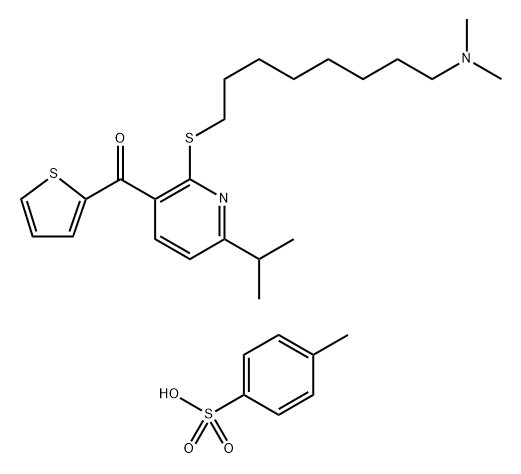 Y-29794 tosylate, 143984-17-2, 结构式