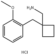 1439896-94-2 〔1-[(2-メトキシフェニル)メチル]シクロブチル〕メタンアミン塩酸塩