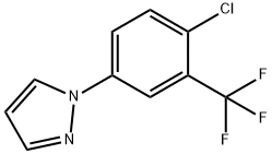 1-(4-Chloro-3-(trifluoromethyl)phenyl)-1H-pyrazole|