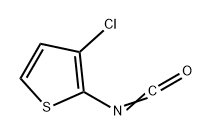 3-chloro-2-isocyanatothiophene 结构式