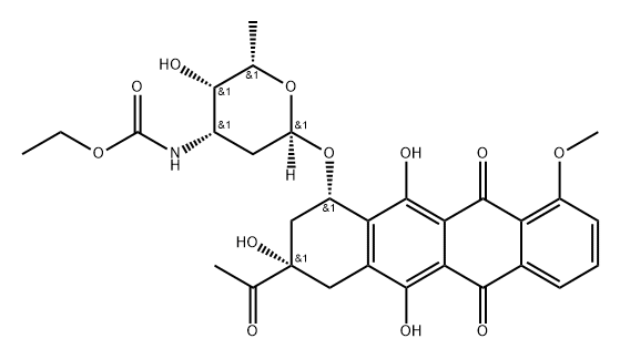 rubomycin F 结构式