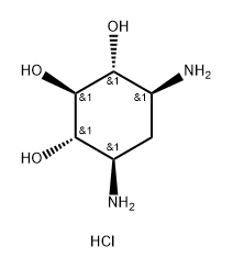 Streptamine, 2-deoxy-, hydrochloride (1:2) 化学構造式