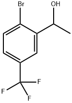 1-(2-bromo-5-(trifluoromethyl)phenyl)ethanol(WXFC0761) Structure