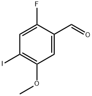 2-fluoro-4-iodo-5-methoxybenzaldehyde,1443379-71-2,结构式