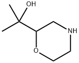 2-Morpholinemethanol,α,α-dimethyl- Struktur