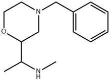 [1-(4-benzylmorpholin-2-yl)ethyl](methyl)amine Structure