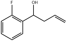 1-(2-氟苯基)丁-3-烯-1-醇, 144486-11-3, 结构式