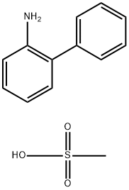 [1,1'-Biphenyl]-2-amine, methanesulfonate (1:1) Structure