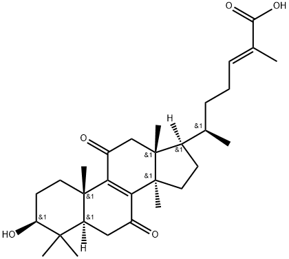 7-羰基-灵芝酸Z2 结构式