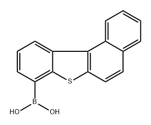 B-Benzo[b]naphtho[1,2-d]thien-8-ylboronic acid 结构式