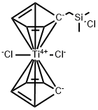 Thallium, dichloro[(1,2,3,4,5-η)-1-[(chlorodimethylsilyl)methyl]-2,4-cyclopentadien-1-yl](η5-2,4-cyclopentadien-1-yl)-