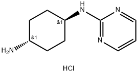 (1R*,4R*)-1-N-(Pyrimidin-2-yl)cyclohexane-1,4-diamine dihydrochloride