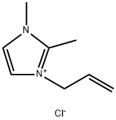 1-Allyl-2,3-dimethylimidazolium chloride,1448984-94-8,结构式