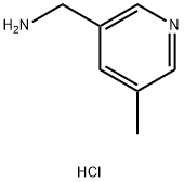 (5-Methyl Pyridin-3-Yl)Methamine Hydrochloride 结构式