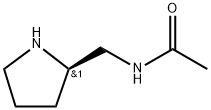 (R)-N-(Pyrrolidin-2-ylmethyl)acetamide Struktur