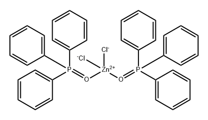 ZINC, DICHLOROBIS(TRIPHENYLPHOSPHINE OXIDE-ΚO)-, (T-4)- (9CI, ACI),14494-88-3,结构式