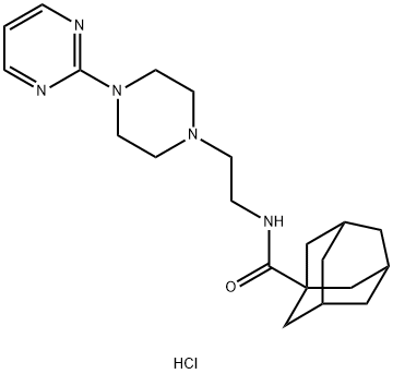 Adatanserin hydrochloride Structure