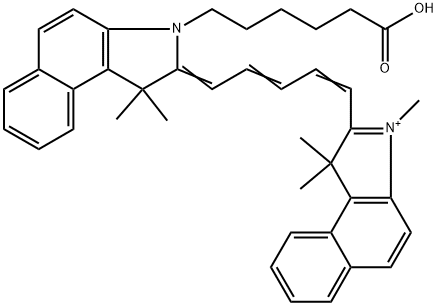 氰基CY5.5-羧酸,1449661-34-0,结构式