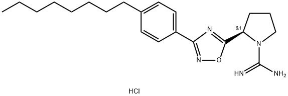 SLR080811 HCl 化学構造式