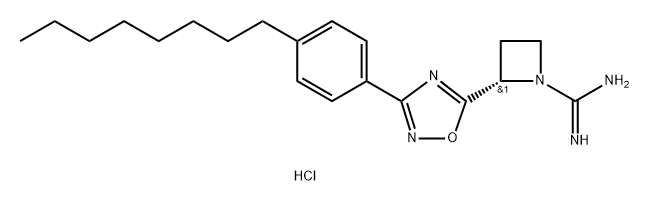 SLP120701 HCl 化学構造式