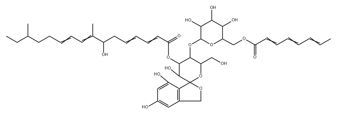 抗生素 MER-WF3010, 145078-62-2, 结构式