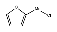 Manganese, chloro-2-furanyl- (9CI) 化学構造式