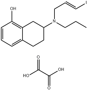 8-Hydroxy-PIPAT oxalate Structure