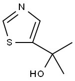 2-(噻唑-5-基)丙-2-醇, 1451737-08-8, 结构式