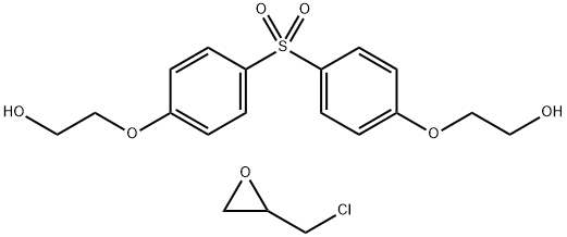 2,2’-[Sulfonylbis(4,1-phenyleneoxy)]bisethanol polymer with (chloromethyl)oxirane Structure