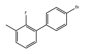 4'-bromo-2-fluoro-3-methyl-1,1'-biphenyl Structure