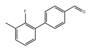 2'-fluoro-3'-methyl-[1,1'-biphenyl]-4-carbaldehyde Structure