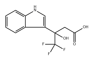 1453484-57-5 4,4,4-trifluoro-3-hydroxy-3-(1H-indol-3-yl)butanoic
acid