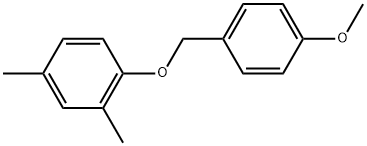 1-[(4-Methoxyphenyl)methoxy]-2,4-dimethylbenzene Structure