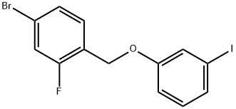 1455894-37-7 4-Bromo-2-fluoro-1-[(3-iodophenoxy)methyl]benzene