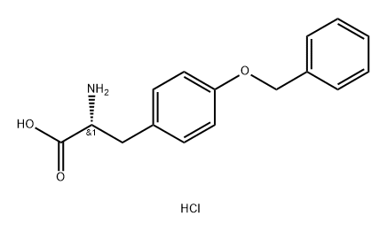 H-D-Tyr(Bzl)-OH.HCl 化学構造式