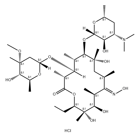 Erythromycin, 9-oxime, monohydrochloride, (9E)-|阿奇霉素杂质9