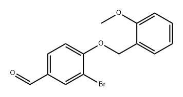 1457755-12-2 3-Bromo-4-((2-methoxybenzyl)oxy)benzaldehyde