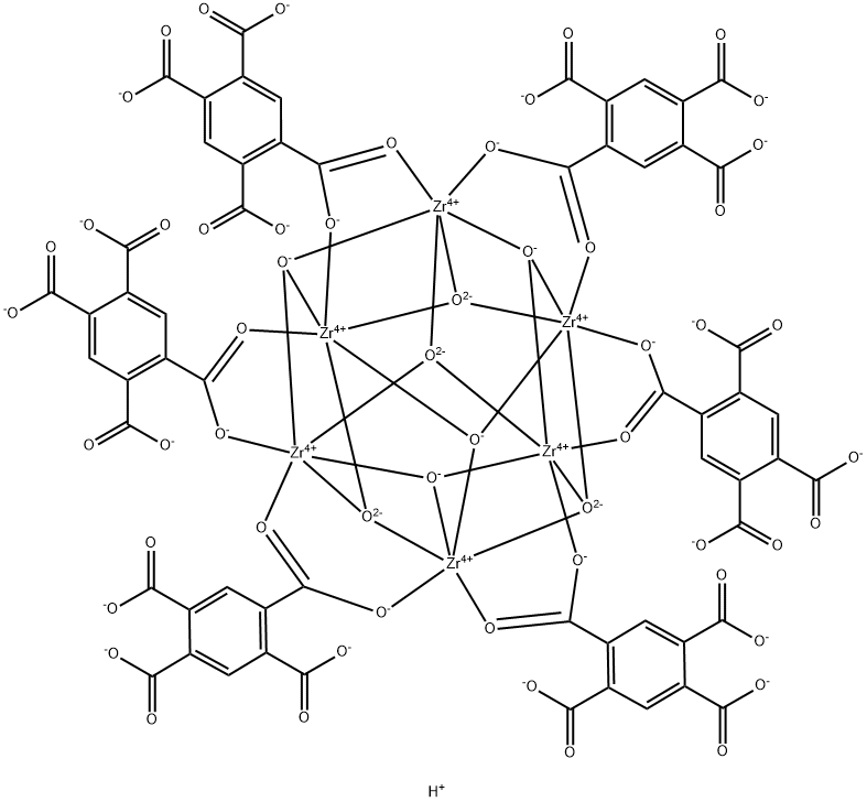 UIO-66-(COOH)2, 1458048-15-1, 结构式