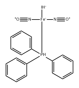 Iron, iododinitrosyl(triphenylphosphine)-,14588-79-5,结构式