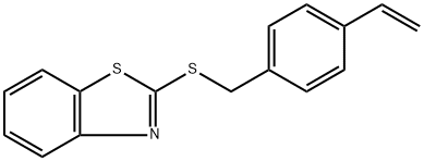 2-[[(4-ethenylphenyl)methyl]thio] benzothiazole|2-[(4-乙烯基苯基)甲基]硫基苯并噻唑