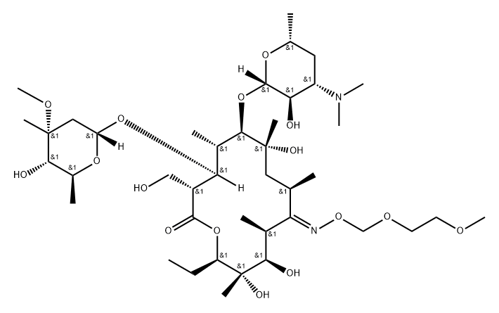 罗红霉素杂质6, 1460313-65-8, 结构式