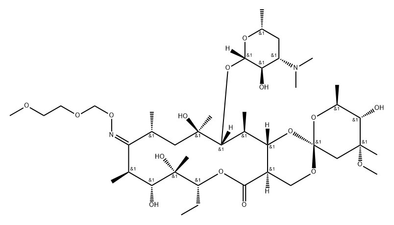 红霉素杂质,1460313-67-0,结构式