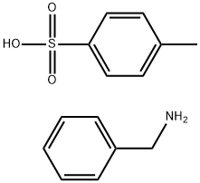 Benzenemethanamine, 4-methylbenzenesulfonate (1:1) Structure