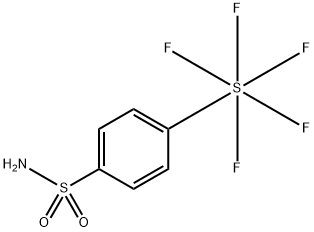 4-(pentafluoro-lambda6-sulfanyl)benzene-1-sulfonamide 结构式