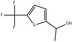 1-(5-(trifluoromethyl)thiophen-2-yl)ethan-1-ol,1462380-27-3,结构式